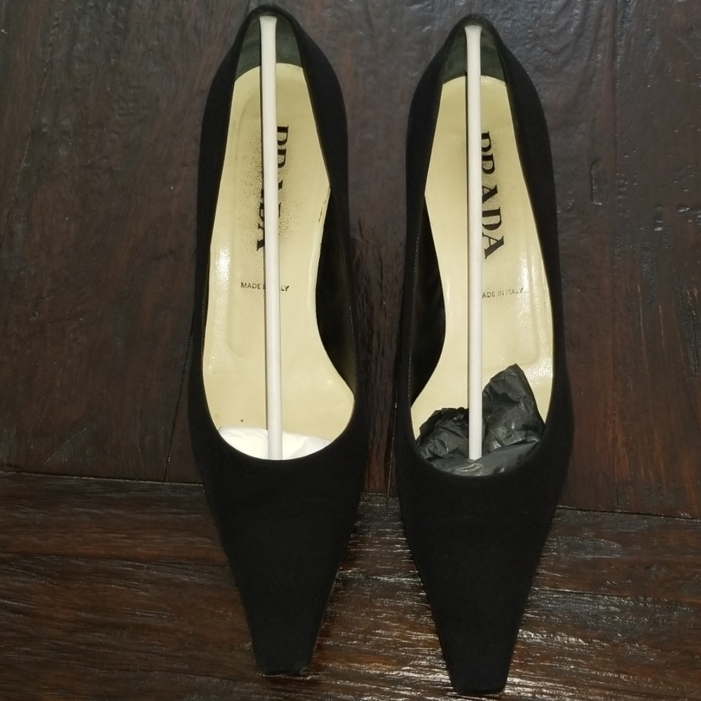 Vintage Prada Pumps, Size 38